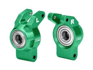 GPM MAKM022 7075 ALLOY REAR HUB（LARGER BEARINGS) ARA-2677 FOR ARRMA 1/16 MINI KRATON 3S ARA2508S ARA2508 - GREEN - MAKM022-G