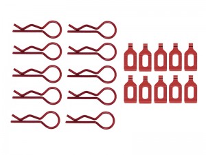 34mm BODY CLIP W. ALUMINUM MOUNT FOR 1/8 RC CAR - RS-BC02/RE