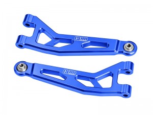 GPM MAKM054 7075 ALLOY FRONT UPPER SUSPENSION ARMS ARA-2674 FOR ARRMA 1/16 MINI KRATON 3S ARA2508S ARA2508 - BLUE - MAKM054-B