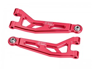 GPM MAKM054 7075 ALLOY FRONT UPPER SUSPENSION ARMS ARA-2674 FOR ARRMA 1/16 MINI KRATON 3S ARA2508S ARA2508 - RED - MAKM054-R
