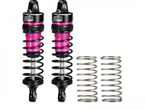 GPM MAKM062F ALLOY FRONT SHOCK ABSORBERS 62mm ARA-2670 ARA-2671 ARA-2762FOR ARRMA 1/16 MINI KRATON 3S ARA2508S ARA2508 - PINK - MAKM062F-PK
