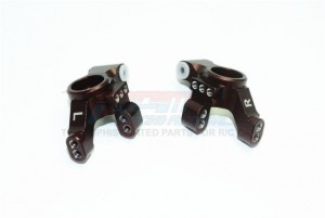 GPM GT022 ALUMINUM REAR KNUCKLE ARM TRAXXAS 1/10 4WD FORD GT4-TEC 2.0 - Brown - GT022-BR