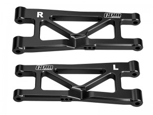 GPM MAKM056 7075 ALLOY REAR LOWER SUSPENSION ARMS ARA-2675 FOR ARRMA 1/16 MINI KRATON 3S ARA2508S ARA2508 - BLACK - MAKM056-BK