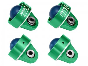 GPM UDRDP/CAP 7075 ALLOY SHOCK CAPS  7468X FOR TRAXXAS 1/7 UDR  1/10 FORD RAPTOR R SLASH 4X4 - GREEN - UDRDP/CAP-G