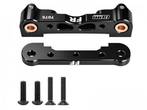 GPM MAK008N/V1 7075-T6 ALLOY FRONT LOWER SUSPENSION MOUNT AR330378 AR330379 FOR ARRMA 1/8 KRATON OUTCAST TALION NOTORIOUS TYPHON 1/7 INFRACTION LIMITLESS MOJAVE FELONY 6S BLX - BLACK - MAK008N/V1-BK