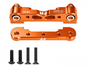 GPM MAK008N/V1 7075-T6 ALLOY FRONT LOWER SUSPENSION MOUNT AR330378 AR330379 FOR ARRMA 1/8 KRATON OUTCAST TALION NOTORIOUS TYPHON 1/7 INFRACTION LIMITLESS MOJAVE FELONY 6S BLX - ORANGE - MAK008N/V1-OR