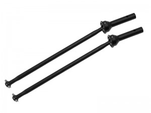 STEEL 40CrMo FRONT / REAR CVD DRIVE SHAFT AR310458 AR310459 FOR 1/7 BIG ROCK FIRETEAM 1/8 KRATON V6 EXB NOTORIOUS OUTCAST 6S BLX - RS-AR310459/BK