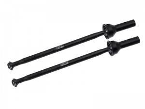 STEEL 40CrMo FRONT / REAR CVD DRIVE SHAFT ARA310954 ARA310953 FOR ARRMA 1/7 MOJAVE 6S BLX ARA7604V2 - FRONT CVD - RS-ARA310954/BK