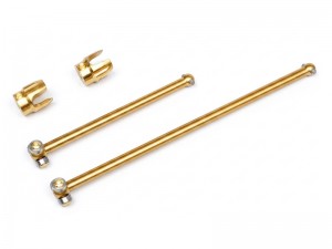 TITANIUM TC4 TRIPLE BEARING CENTER SHAFT SHADF CUP ARA310941  ARA310942 FOR ARRMA 1/7 LIMITLESS F1 120 8S FELONY INFRACTION 6S BLX ARA7617V2 ARA7816 A ... - RS-ARA310941/GO