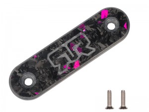 CARBON FIBER 3mm WING MOUNT PROTECTION PLATE ARA480018 FOR 1/8 ARRMA TYPHON 6S BLX - RS-ARA480018/BKP