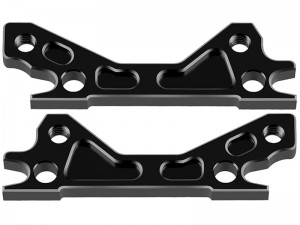 ALUMINUM FRONT / REAR GEAR BOX COVER FOR 1/10 SAKURA CERO FWD SPORT ULTRA RC TOURING CAR - RS-SAK-C128/BK