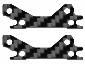 CARBON FIBER FRONT / REAR GEAR BOX COVER FOR 1/10 SAKURA CERO FWD SPORT ULTRA RC TOURING CAR - RS-SAK-C128/CO