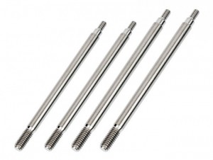 TITANIUM TC4 FRONT & REAR SHOCK SHAFT 4 X 72mm 78mm ARA330795 ARA330796 FOR 1/8 ARRMA 1/8 MOJAVE ... - RS-ARA33079596