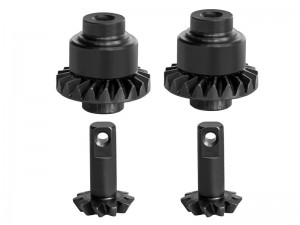 STEEL FRONT & REAR AXLE DIFF GEAR SET 10T / 20T RER41717 FOR 1/32 RED CAT RACING ASCENT 32 CRAWL ... - RS-RER41717/1020T