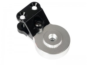 ALUMINUM SERVO SAVER 25T ARA-3396 FOR ARRMA 1/10 GORGON FURY VORTEKS 2WD - RS-ARA3396/BK