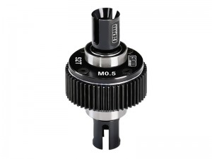 40CrMo STEEL REAR DIFFERENTIAL 52T For TAMIYA 1/10 BBX BB-01 / XV01 / TA-06 / M-07 / M-08 / FF-03 / TD4 / TD2 - BBX52S-BK