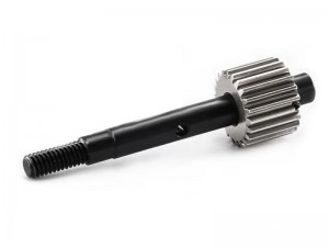 STEEL TOP DRIVE GEAR - 22T INPUT SHAFT 3195 3793 FOR 1/10 TRAXXAS BANDIT RUSTLER SLASH 2WD STAMPEDE  ... - RS-TRX3195/BK