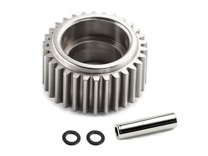STEEL IDLER GEAR - 30T 3696 FOR 1/10 TRAXXAS BANDIT RUSTLER SLASH 2WD STAMPEDE BIGFOOT - RS-TRX3696/BK