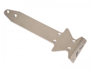 TITANIUM TC4 MAIN CHASSIS PROTECTION PLATE ARA320570 FOR 1/8 ARRMA KRATON 6S V6 EXB RC MONSTER ARA86 ... - RS-ARA320570A/TC4