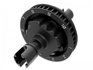 3RACING SAK-Z101 REAR GEAR DIFFERENTIAL SET FOR 1/10 ZERO CERO TOURING CAR - SAK-Z101