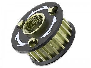 3RACING SAK-Z103  CENTER PULLEY 20T FOR 1/10 ZERO CERO CERO ULTRA SPORT TOURING CAR - SAK-Z103