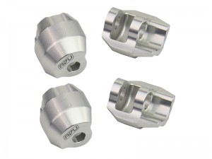 ALUMINUM 7075  SHOCK CAP PROTECTOR AR330492 FOR  ARA76121/7 BIG ROCK FELONY FIRETEAM INFRACTION LIMITLESS MOJAVE 1/8 KRATON TALION TYPHON 6S BLX - RS-AR330492A/SI