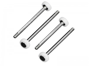 GPM MAKMDP 4140 CARBON STEEL SHOCK SHAFTS For ARRMA 1/16 MINI KRATON 3S ARA2508S - MAKMDP-OC
