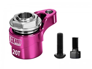 GPM MAKM020TSH 7075 ALLOY  20T SERVO SAVER For ARRMA 1/16 MINI KRATON 3S / MOJAVE GRANITE TYPHON QUA ... - MAKM020TSH-PK