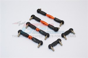 ALUMINIUM COMPLETED TIE ROD TAMIYA MF01X - MF160-OR-BEBK