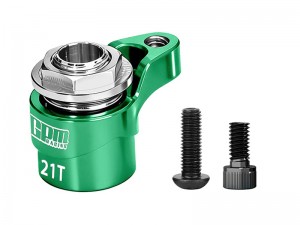 GPM MAKM020TSH 7075 ALLOY  21T SERVO SAVER For ARRMA 1/16 MINI KRATON 3S / MOJAVE GRANITE TYPHON QUA ... - MAKM021TSH-G