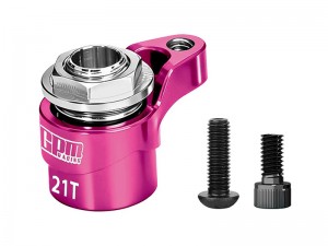 GPM MAKM020TSH 7075 ALLOY  21T SERVO SAVER For ARRMA 1/16 MINI KRATON 3S / MOJAVE GRANITE TYPHON QUAKE GORGON Grom / LOSI 1/12 NASCAR ASPHALT LATE CAR - PINK - MAKM021TSH-PK