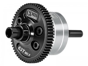 GPM MAKM63S 20CrMnTi 7075 ALUMINUM  CENTER DIFFERENTIAL M0.5 63T ARA-2985 FOR ARRMA 1/16 MIN IKRATON ... - MAKM63S-S
