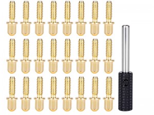 METAL M3 x 8mm THREAD SCREWS W. WRENCH 1.9 2.2 INCH WHEEL FOR 1/8 1/10 TRAXXAS TRX-4 AXIAL SCX-10 VANQUISH H10 VS4-10 - RS-MSM308/GO