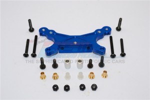 ALUMINIUM FRONT DAMPER MOUNT  TAMIYA M1025 HUMMER - HM1028-B