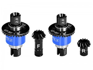 20CrMnTi Steel 7075 ALLOY FRONT & REAR DIFFERENTIAL 12T / 30T M0.8 ARA-3294 ARA-2672 FOR RC ARRMA 1/16 MINI KRATON 3S ARA2508 - MAKM1230FRS-B