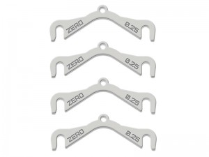 3RACING SAK-Z113 UPPER LINKAGE MOUNT OFFSET SPACER 0.25 / 0.5 / 1.0 FOR 1/10 CERO ZERO RC TOURING CAR - SAK-Z113A