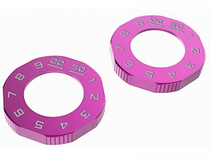 3RACING SAK-Z139C ULTRA LOWER PROFILE BIG BORE ABSORBER TOP COVER For 1/10 ZERO CERO TOURING CAR - SAK-Z139C