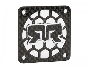 CARBON FIBER 35 X 35 X 2mm COOLING FAN COVER FOR 1/7 1/8 1/10 RC CAR - RS-FANCA3030C/BK
