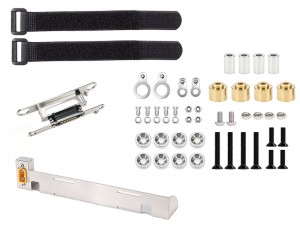 METAL QUICK CHANGE MAGNETIC ROOF TOP BATTERY HOLDER KIT FOR 1/14 TAMIYA SCANIA 770S MAN ACTROS VOLVO ... - RS-TRA028