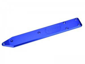 7075 ALLOY REAR CHASSIS SKID PLATE 6mm THICKNESS For ARRMA 1/7 TALION 6S EXB V6 ARA7707V6 - BLUE - MTV6330R-B
