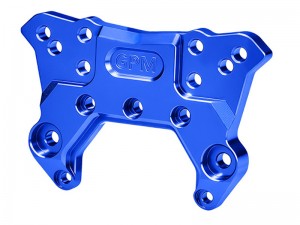 ALLOY 7075 FRONT SHOCK TOWER THICKNESS 9mm ARA-3401 For ARRMA 1/7 TALION 6S EXB V6 ARA7707V6 - BLUE - MTV6028-B