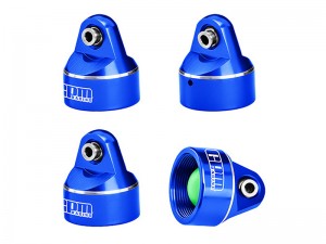 GPM  MAKXDP/CAP ALLOY 7075 SHOCK CAP ARA330568 For ARRMA 1/5 KRATON / OUTCAST 8S EXB ARA110002 - BLUE - MAKXDP/CAP-B