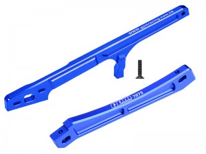 GPM MTV6016FR 7075 ALLOY FRONT & REAR BRACE ARA-3402 For ARRMA 1/7 TALION 6S EXB V6 BUGGY ARA7707V6 - MTV6016FR-B