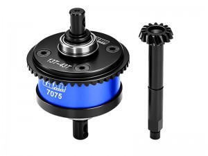 GPM LMT1343S/CS 4140 STEEL 7075 ALLOY CENTER COMPLETE DIFFERENTIAL 13 / 43T 1.0 MOD For LOSI 1/8 LMT 1.0 / 2.0 MONSTER LOS04022 - LMT1343S/CS-B
