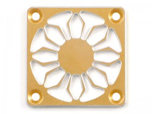 ALUMINUM MOTOR COOLING FAN COVER 40 X 40mm - RS-FAN4040C//GO