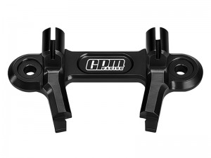 GPM TPS006/BM 7075 ALLOY FRONT BRAKE CALIPER FLEX CABLE MOUNT 10958 For TRAXXAS 1/6 FUNCO PRO 2WD 8S CAR 10958 - TPS006/BM-BK