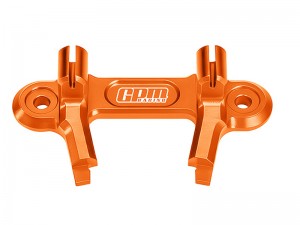 GPM TPS006/BM 7075 ALLOY FRONT BRAKE CALIPER FLEX CABLE MOUNT 10958 For TRAXXAS 1/6 FUNCO PRO 2WD 8S CAR 10958 - TPS006/BM-OR