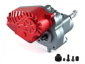 ALUMINUM COMPLETE TRANSMISSION GEARBOX AXI-2326 FOR AXIAL 1/10 UTB10 CAPRA 1/9 4WS 4X4 UNLIMITED TRAIL BUGGY AXI-1543T1 - RS-AXI2326/GSRE