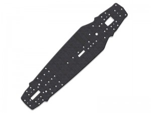3RACING SAK-C157/V2 GRAPHITE MAIN CHASSIS FOR 1/10 CERO FWD 2.0 TOURING CAR - SAK-C157/V2
