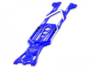 3RACING SAK-D6826 ALUMINUM UPPER DEC 259 FOR 1/10 SAKURA AUPER D6 SPORT DRIFT CAR - SAK-D6826/BU
